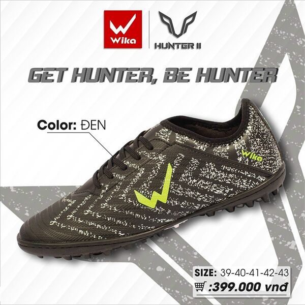 Giày bóng đá Wika Hunter II